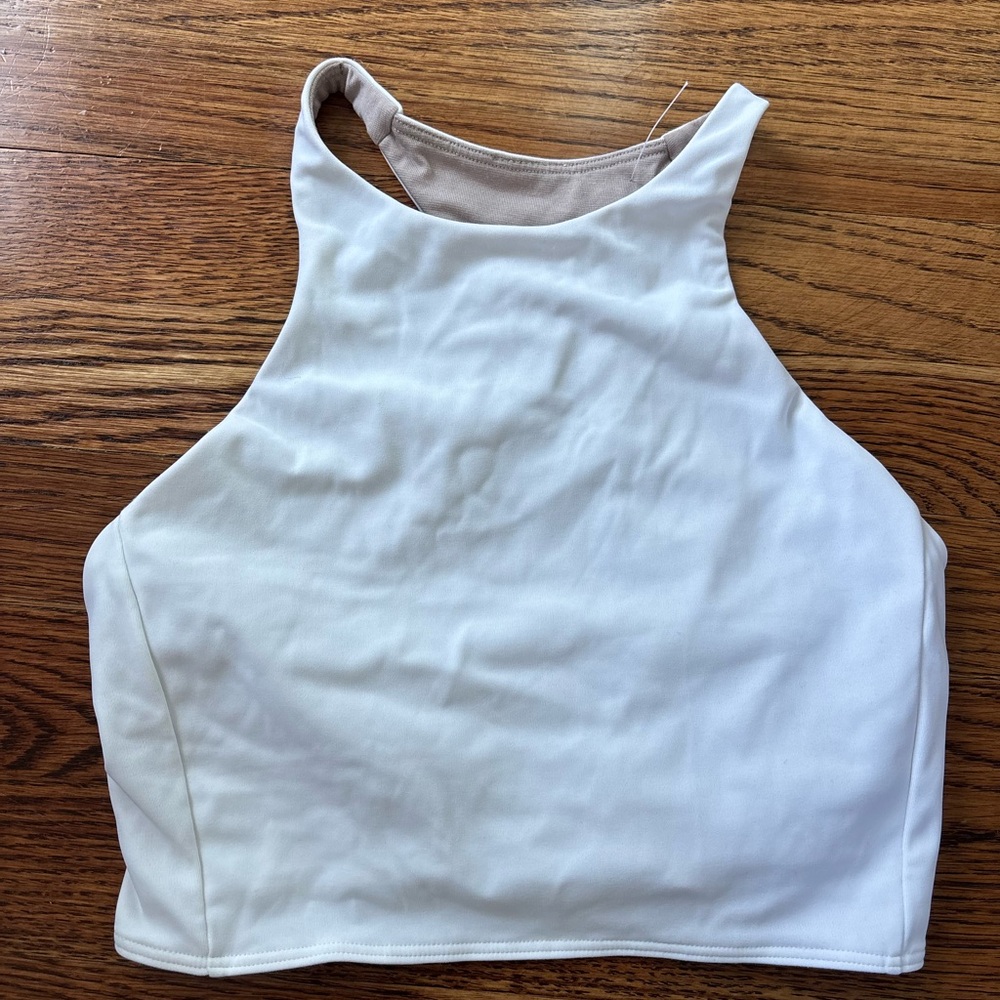 Lululemon size 2 Women's White sports bra